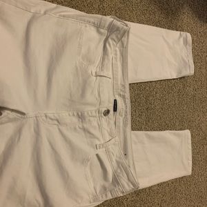 American Eagle White skinny stretch jeans